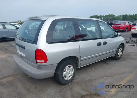 2000 Dodge Caravan из США, поврежденный, VIN 2B4FP25B5YR894510